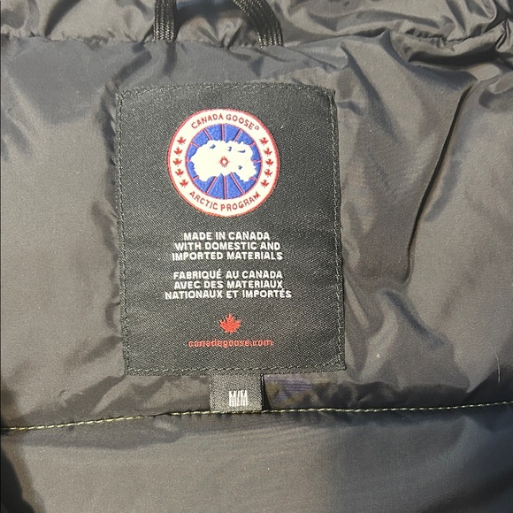 Canada Goose Women’s Khaki Puffer Vest - Picture 2 of 4